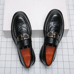 Wilbur | Men's Leather Loafers – Luxury Classic Penny Loafer & Tailored Comfort