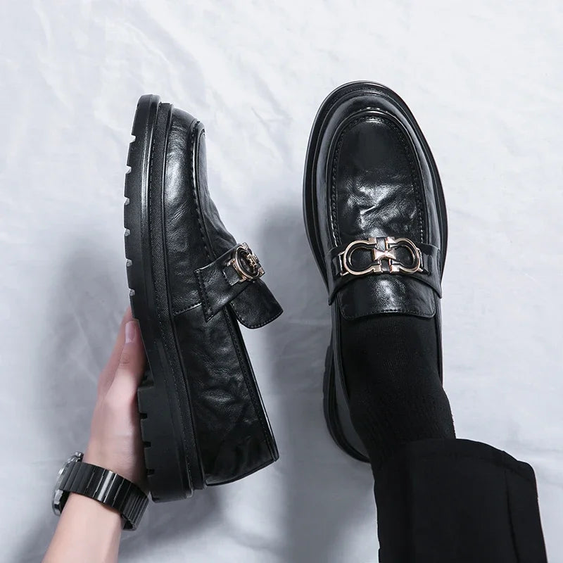 Wilbur | Men's Leather Loafers – Luxury Classic Penny Loafer & Tailored Comfort