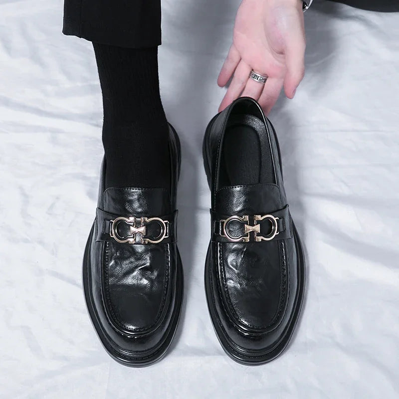 Wilbur | Men's Leather Loafers – Luxury Classic Penny Loafer & Tailored Comfort