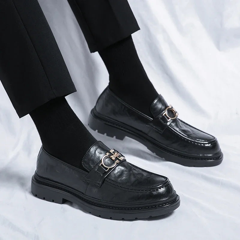 Wilbur | Men's Leather Loafers – Luxury Classic Penny Loafer & Tailored Comfort