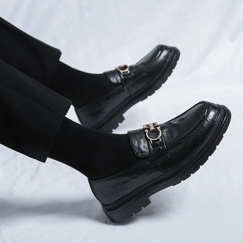 Wilbur | Men's Leather Loafers – Luxury Classic Penny Loafer & Tailored Comfort