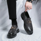 Wilbur | Men's Leather Loafers – Luxury Classic Penny Loafer & Tailored Comfort