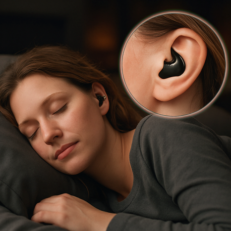 Wireless Bluetooth Headphones Designed to Follow the Shape of the Ear Featherlight 1