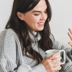 Wireless Bluetooth Headphones Designed to Follow the Shape of the Ear Featherlight 5