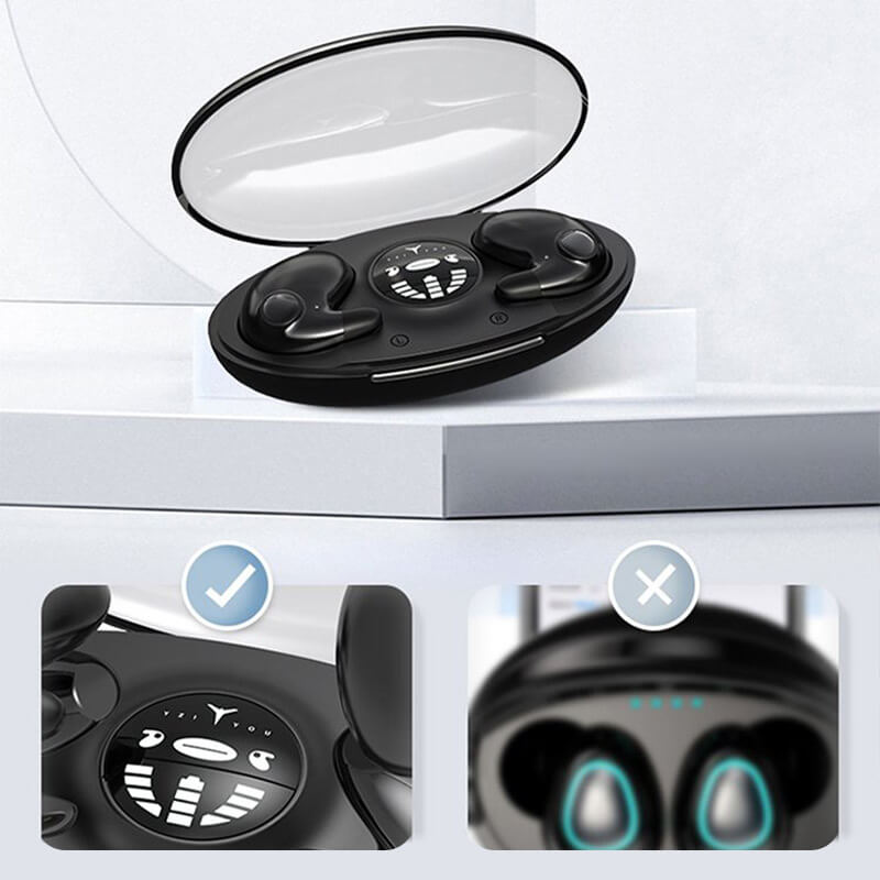 Wireless Bluetooth Headphones Designed to Follow the Shape of the Ear Featherlight 6