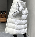 Nisyros | Long Hooded Winter Coat for Men | Ideal for the Cold Season