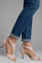 Ēden | Women's Heels with Peep Toe Opening for All-Day Comfort