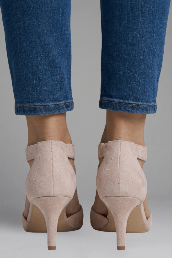 Ēden | Women's Heels with Peep Toe Opening for All-Day Comfort