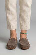 Tasana | Women's Loafers with Slip-On Design for Everyday Wear Grey