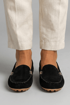 Tasana | Women's Loafers with Slip-On Design for Everyday Wear Black