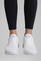 Mechi | Women’s Orthopaedic Walking Shoes with Lace-Up Closure for All-Day Comfort White