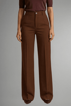 Zahara | Women’s Trousers with High Waist and Straight Leg