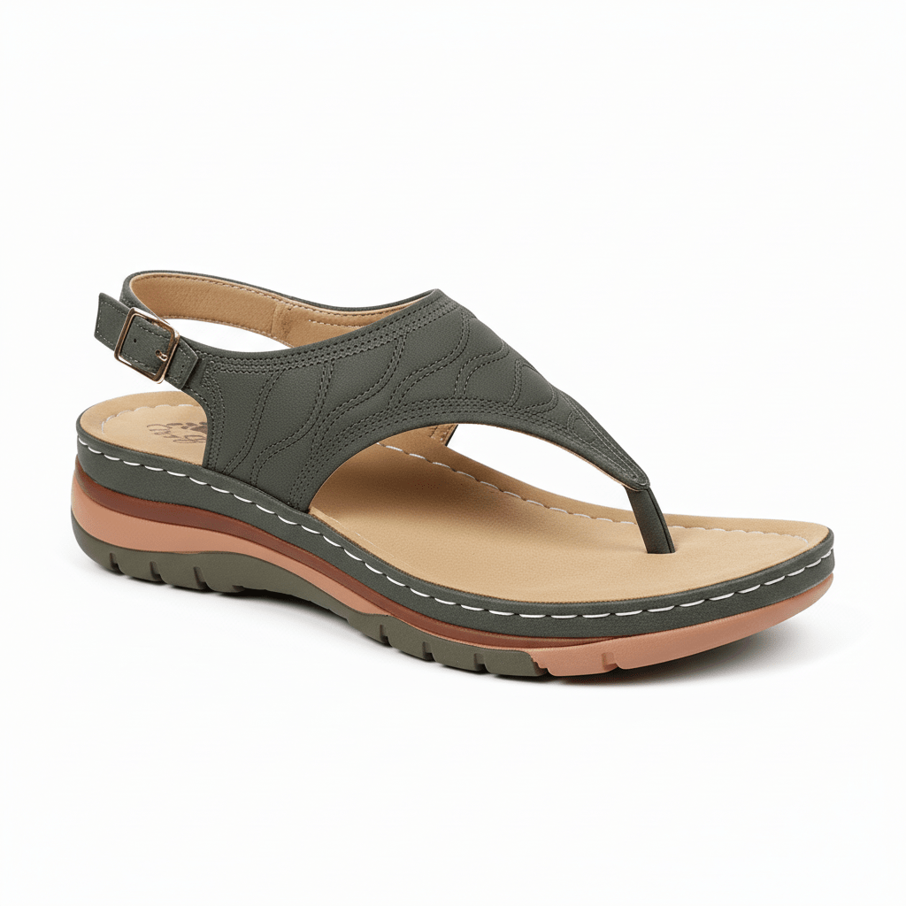 Women's Contoured Comfort Thong Sandals - Comfortable & Stylish 1