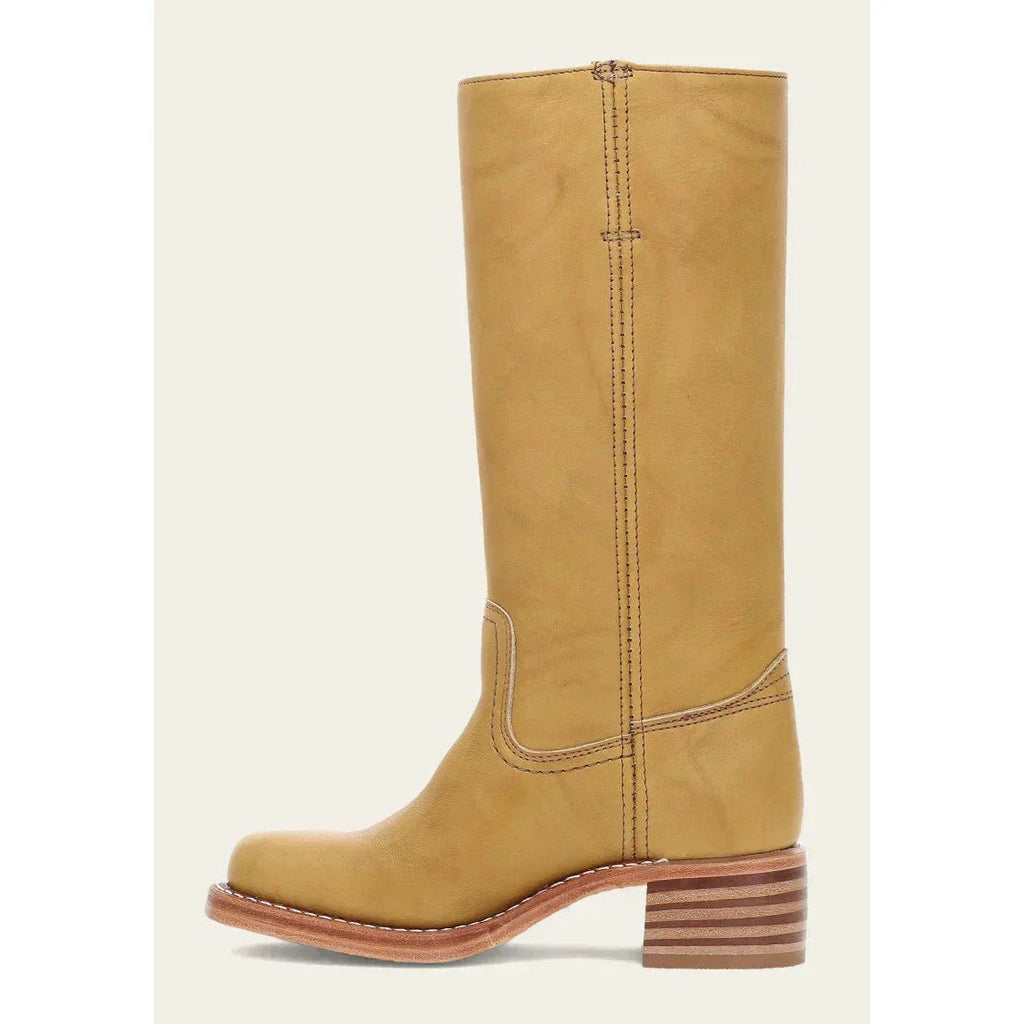 Women’s Knee-High Cowboy Boots – Sculpted Western Heel & High-Stakes Urban Edge