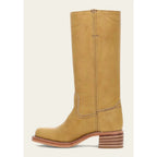 Women’s Knee-High Cowboy Boots – Sculpted Western Heel & High-Stakes Urban Edge