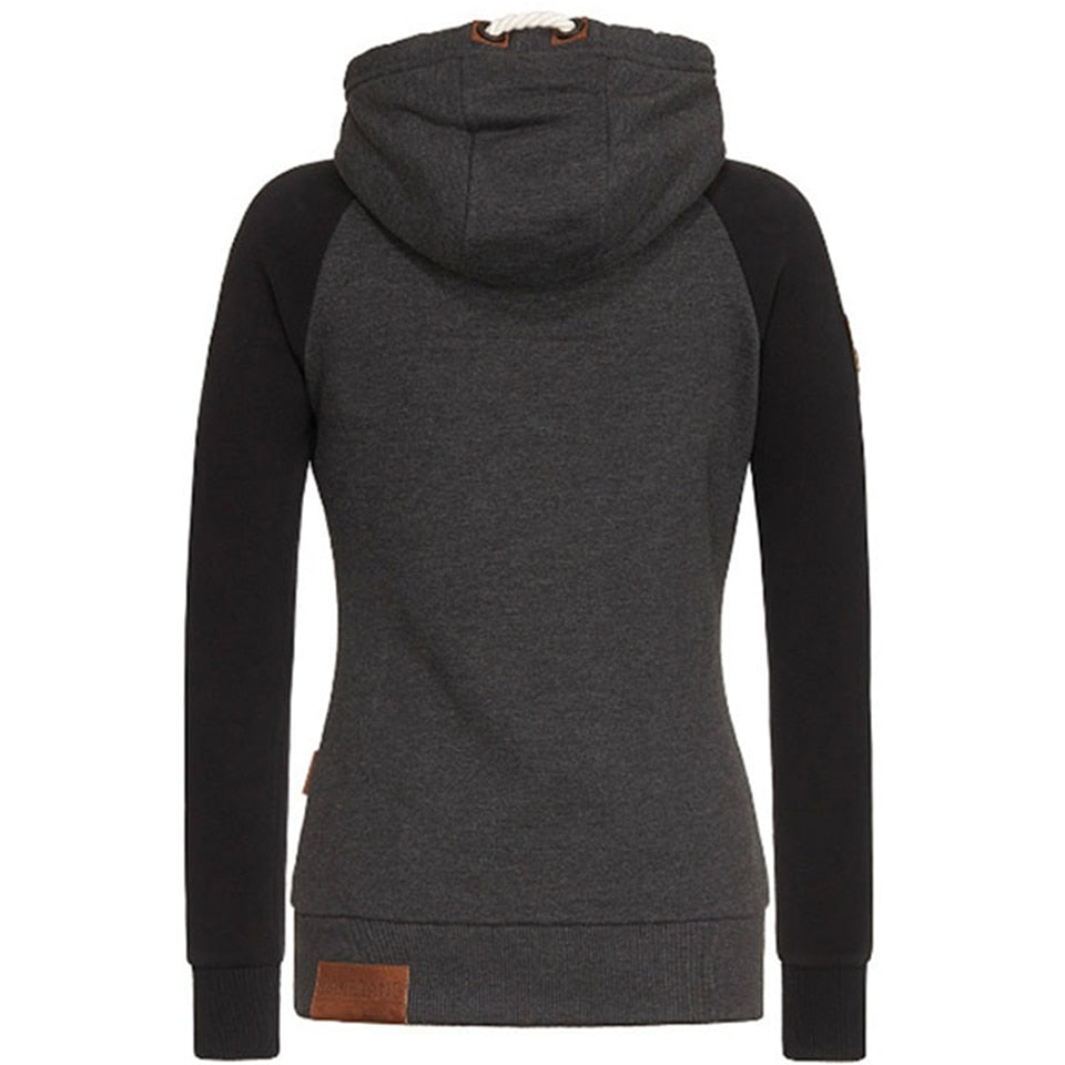 Vena | Women’s Slim Fit Hoodie – Architectural Cozy Fleece Insulation & Refined Thermal Grace