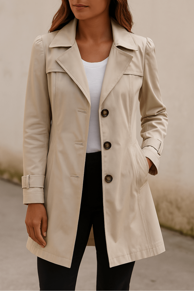 Women's Trench Coat – Classic Design with Elegant Lines for Every Occasion 1
