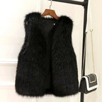 Sahara | Women’s Stylish Winter Vest – Heat-Insulation & Refined Cold-Season Silhouette black