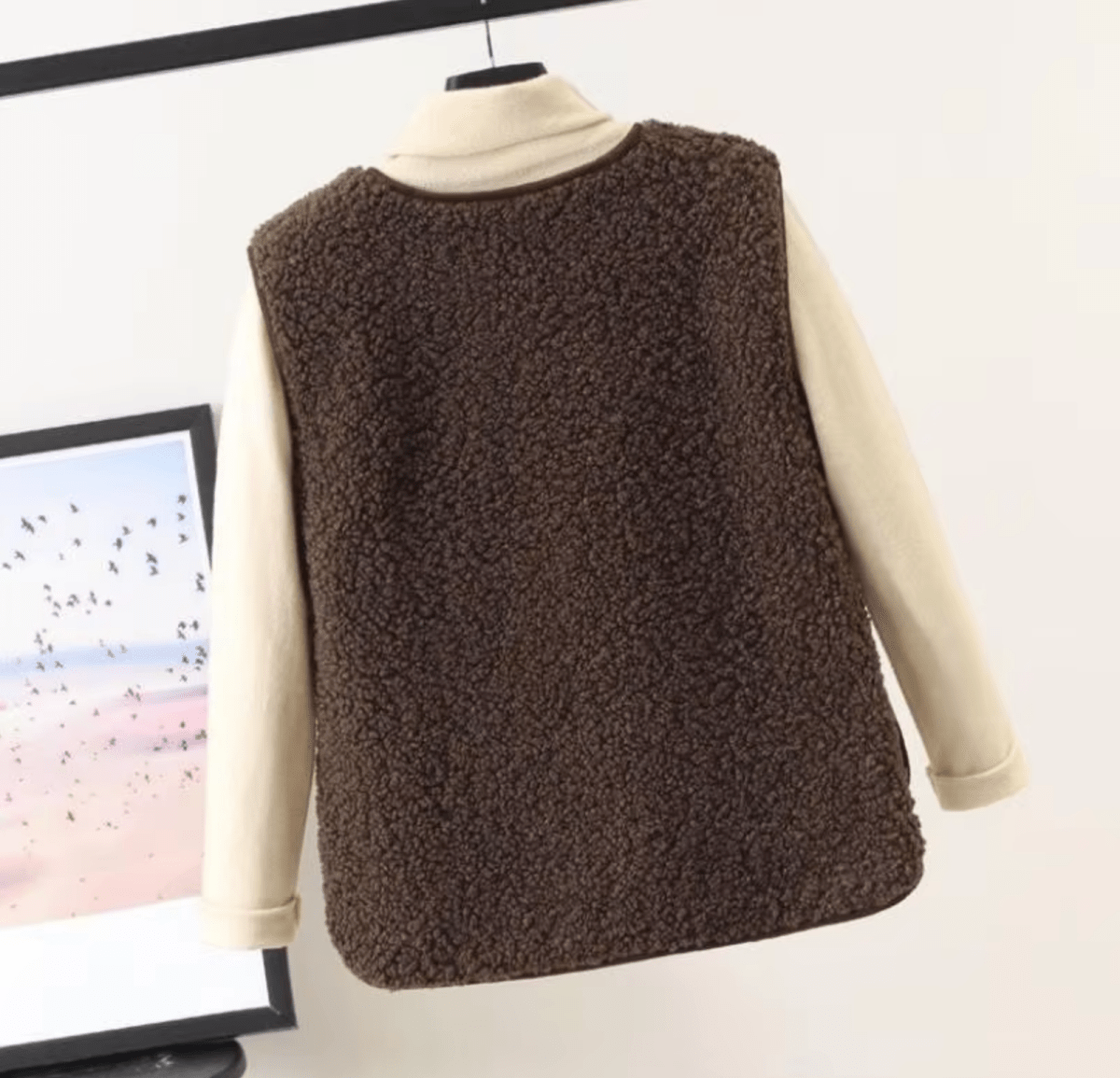 Vena | Women’s Fleece Vest – Architectural Thick-Fiber Insulation & Refined Thermal