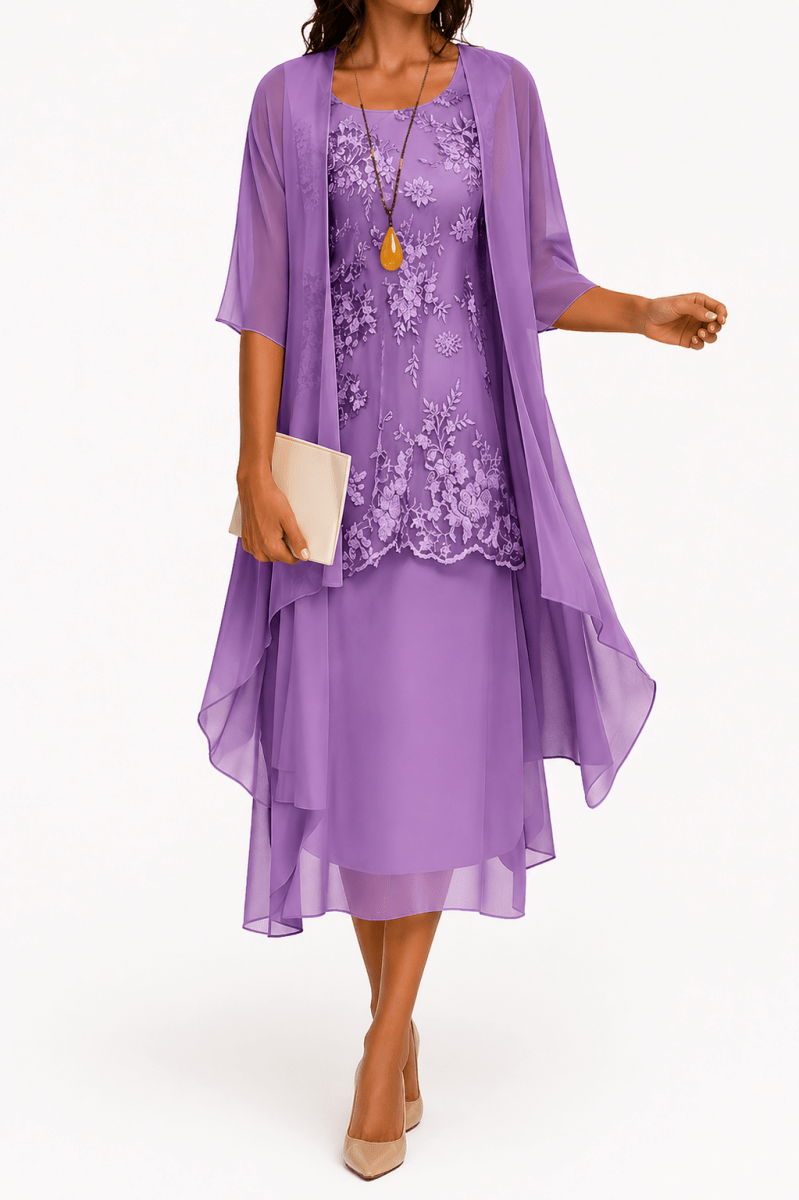 midi 3 4 sleeve dresses for wedding guest Floral Velvet Pleated V-Neck Dress with Pockets Made of lightweight soft fabric Plus Size 3/4 Sleeve Ruffle
