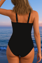 Dôre | Elegant Swimsuit with Colourful Pattern