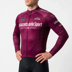 Hommes | Long Sleeve Thermal Cycling Jersey Purple