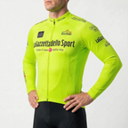 Hommes | Long Sleeve Thermal Cycling Jersey Yellow