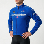 Hommes | Long Sleeve Thermal Cycling Jersey Blue