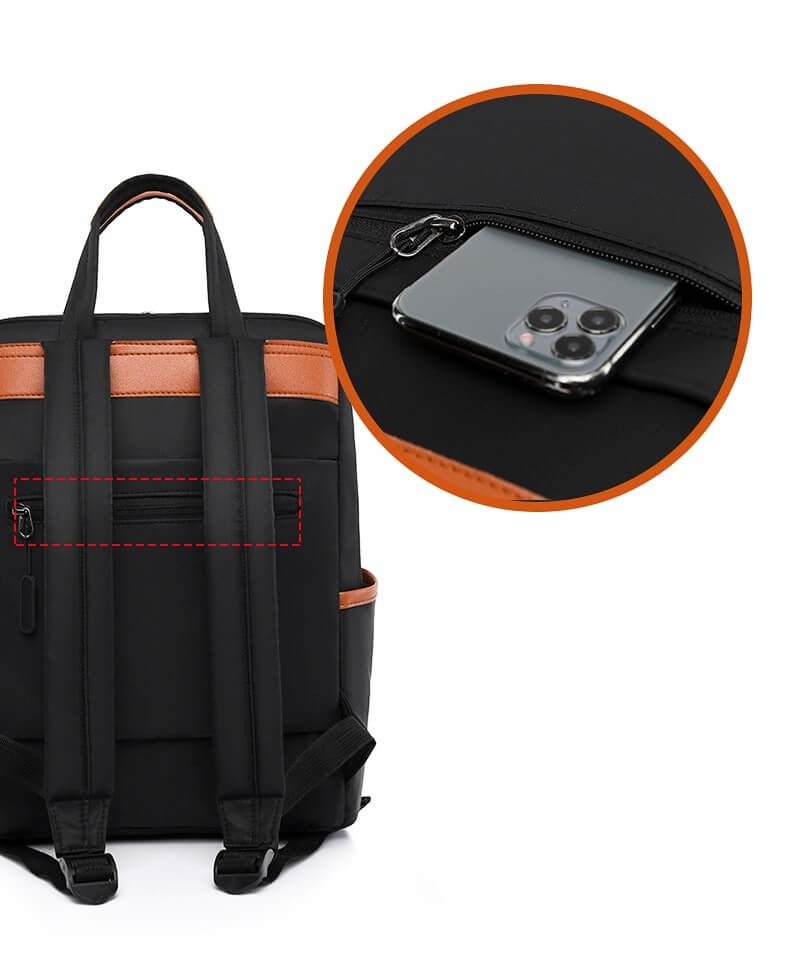 Solis | Water-Resistant Anti-Theft Travel Backpack – Lightweight Oxford Design