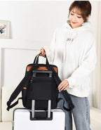 Solis | Water-Resistant Anti-Theft Travel Backpack – Lightweight Oxford Design