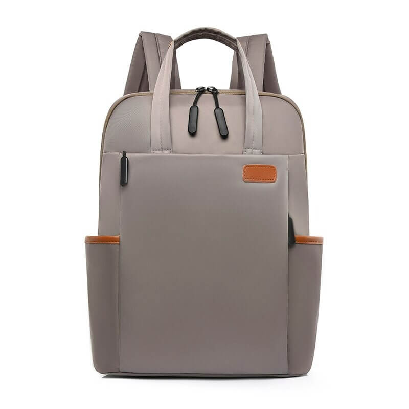 Solis | Water-Resistant Anti-Theft Travel Backpack – Lightweight Oxford Design Grey