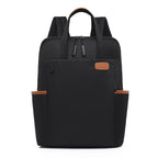 Solis | Water-Resistant Anti-Theft Travel Backpack – Lightweight Oxford Design Black