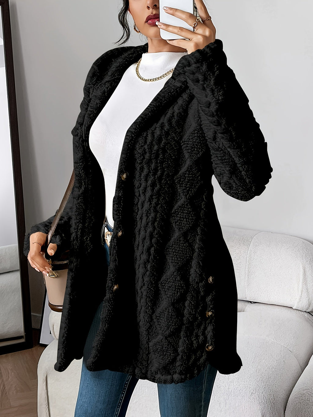 Luna | Women’s Cardigan | Hooded Casual Style