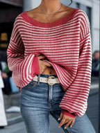 Roque | WINTER KNIT SWEATER Red