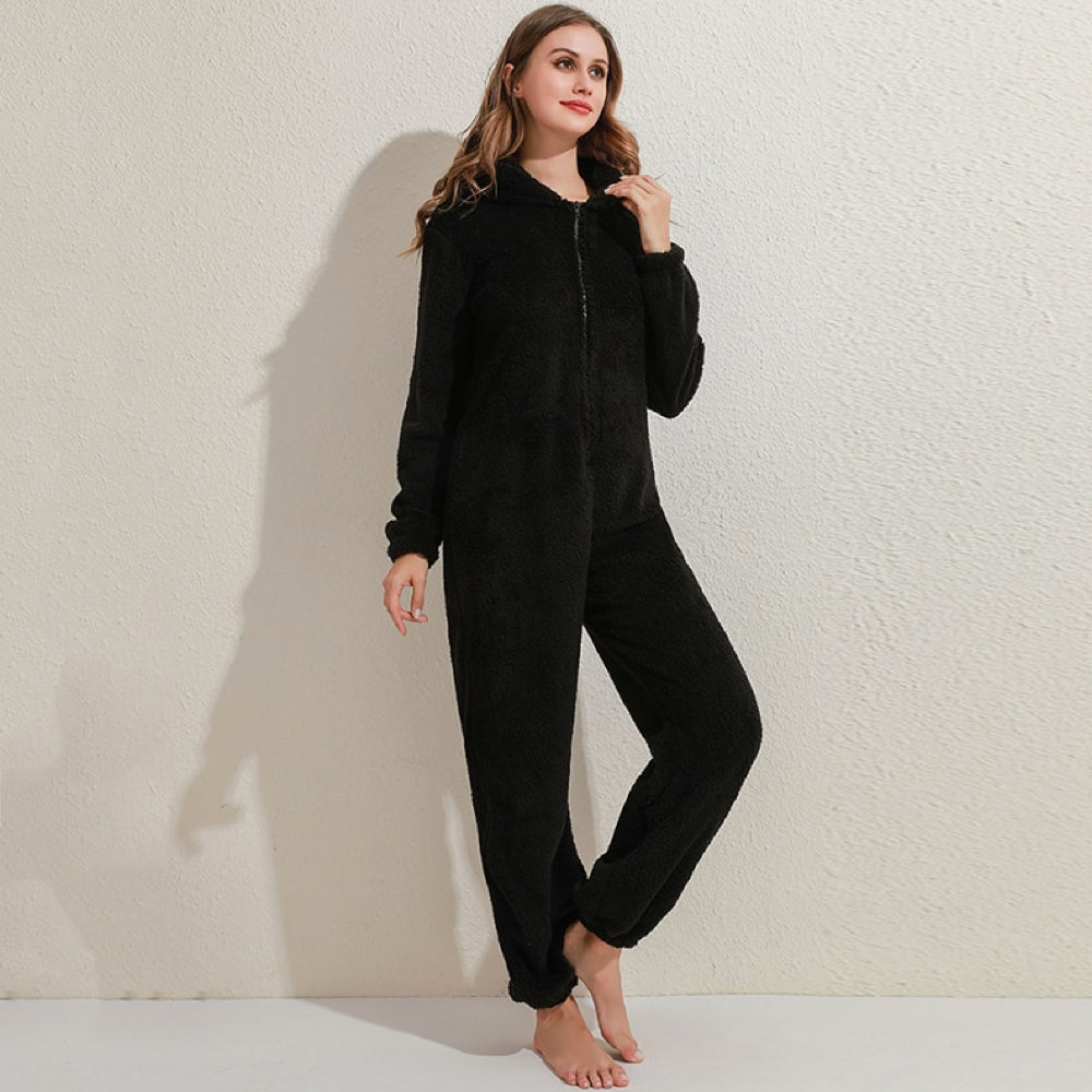 Flōre | Super Soft Fleece Onesie with Bear Ears