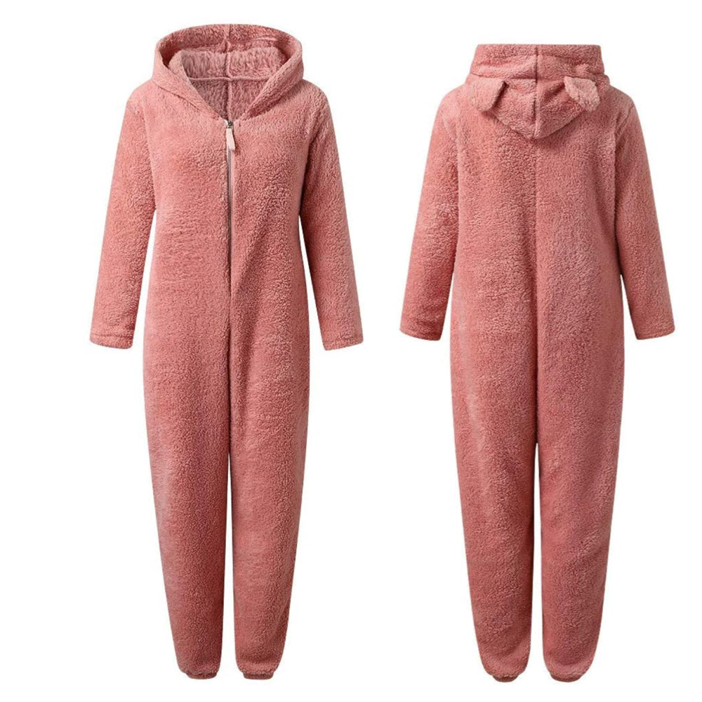 Flōre | Super Soft Fleece Onesie with Bear Ears