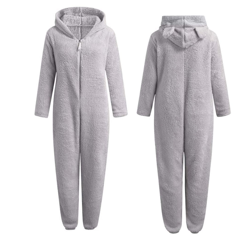 Flōre | Super Soft Fleece Onesie with Bear Ears
