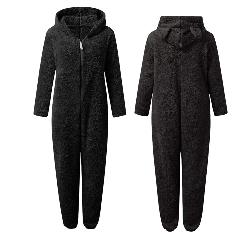 Flōre | Super Soft Fleece Onesie with Bear Ears