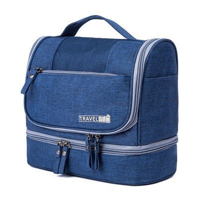 Parsha | Large-Capacity Hanging Toiletry Bag Organiser – Multi-Compartment Travel Case