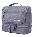Parsha | Large-Capacity Hanging Toiletry Bag Organiser – Multi-Compartment Travel Case