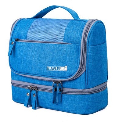 Parsha | Large-Capacity Hanging Toiletry Bag Organiser – Multi-Compartment Travel Case