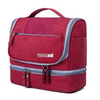 Parsha | Large-Capacity Hanging Toiletry Bag Organiser – Multi-Compartment Travel Case
