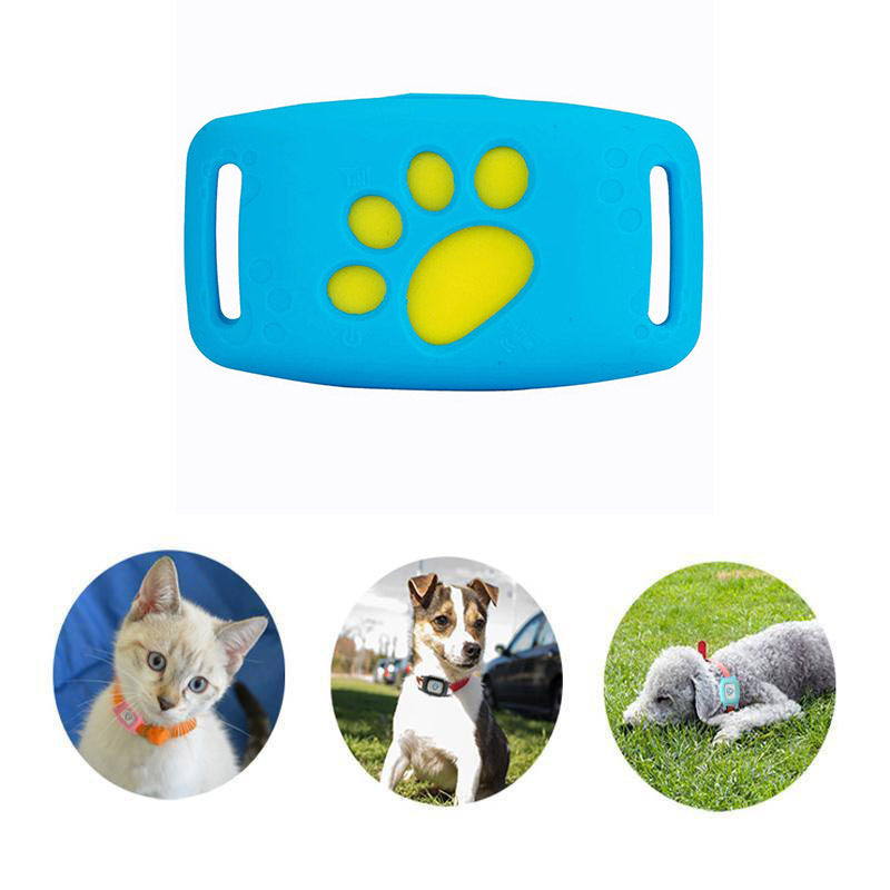 Smart GPS Collar for Cats and Small Dogs – PawTrack Blau