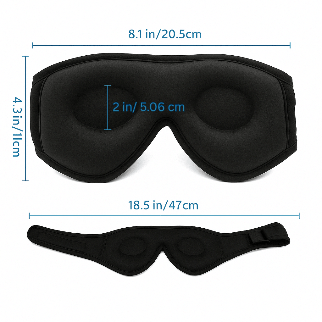 DreamBand | Bluetooth Sleep Mask Headphones - Music Eye Mask