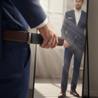 Wilshire | Elegant Men’s Belt with Automatic Buckle