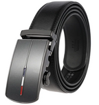 Wilshire | Elegant Men’s Belt with Automatic Buckle Black 2