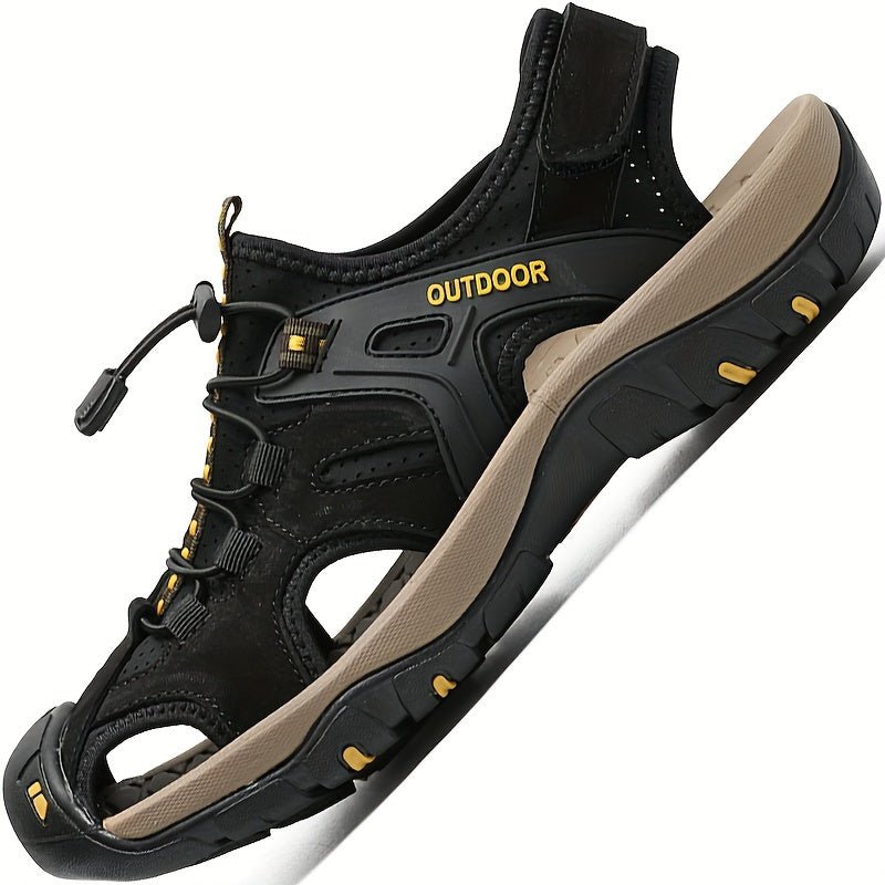 Calico | Men’s Sandals – Breathable and Durable for Active Summer Days Black