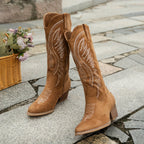Mechi | Cowboy Boots for Women | Western Embroidered Detailing