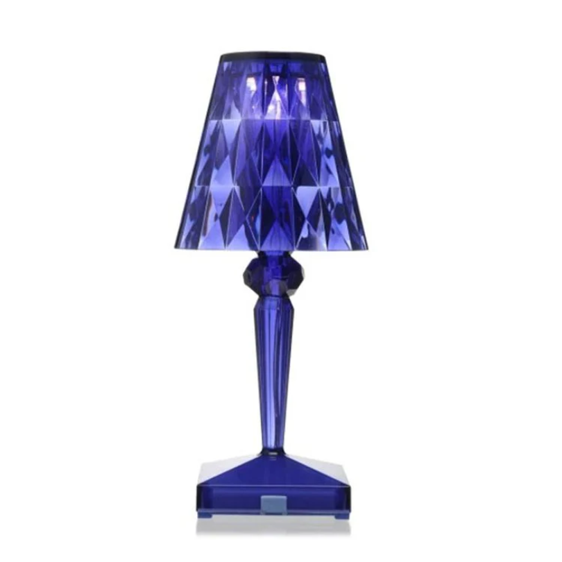 Chic Table Lamp with Crystal Design - CrystalLuxe-Gold-State of Style