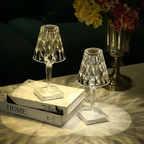 Chic Table Lamp with Crystal Design - CrystalLuxe